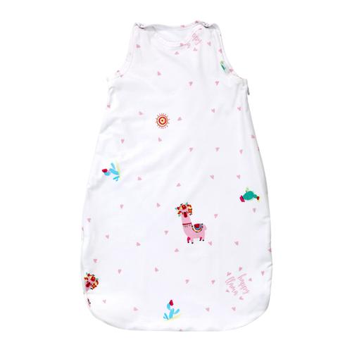 Sac de dormit de iarna Lorelli Happy Lama, 85 cm, bumbac ranforce,  Roz