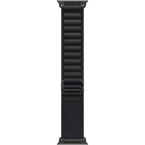 Curea Smartwatch Apple MG9J4ZM/A pentru Watch 49mm, Alpine Loop, Large, Black Titanium Finish (Negru)