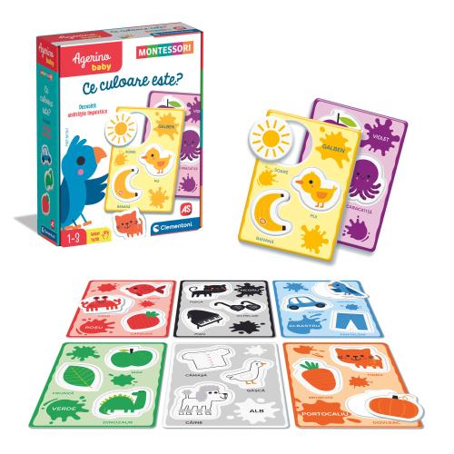Joc Clementoni Agerino Baby Montessori, Ce culoare este?