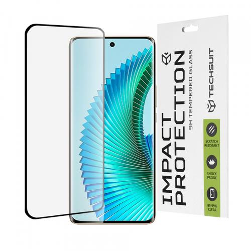 Folie de protectie Ecran Techsuit pentru Honor Magic6 Lite, Sticla Securizata, Full Glue, 111D