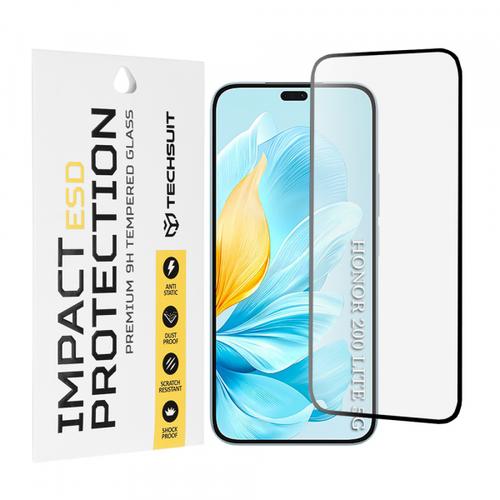 Folie de protectie Ecran Techsuit pentru Honor 200 Lite, Sticla Securizata, Full Glue