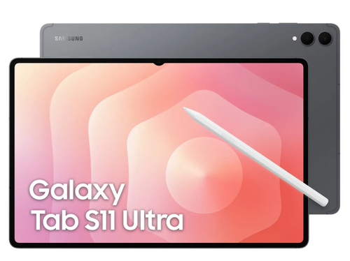 Tableta Samsung Galaxy Tab S11 Ultra X936, Procesor Octa-Core MediaTek Dimensity 9400+, Ecran Dynamic AMOLED 2X 14.6inch, 12GB RAM, 256GB Flash, Camera 13MP+8MP, Wi-Fi, Bluetooth, GPS, 5G, Android, S-Pen (Gri)