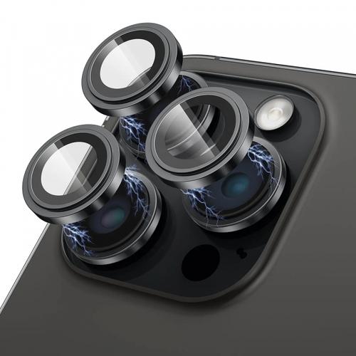 Folie de protectie Camera Spate Lito S+ pentru Apple iPhone 15 Pro Max / 15 Pro, Sticla Securizata