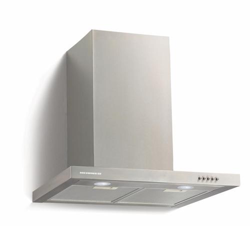 Hota Decorativa Heinner HDCH-660TSS, Putere 190 W, 1 motor, 3 Trepte (Argintiu)