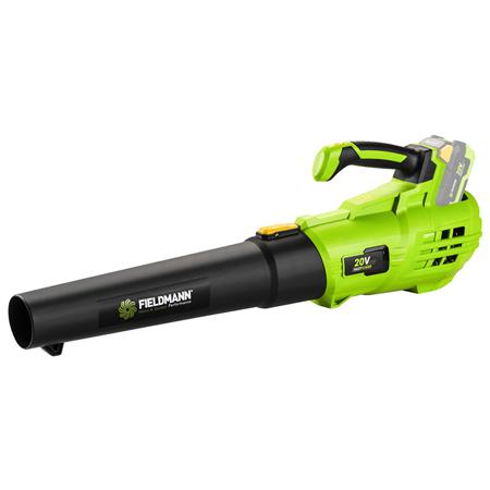 Suflanta frunze cu acumulator Fieldmann FZF 70605-0, 270 km/h, Capacitate 9.52 mc/h, Acumulatorul si incarcatorul nu sunt incluse (Negru/VerdE)