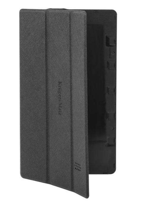 Husa Book Cover Kruger&Matz KM0803 pentru EDGE 803 (Negru)