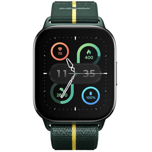 Smartwatch Moto Watch Fit PG38C07183, Ecran OLED 1.9inch, Corning Gorilla Glass 3, Bluetooth, GPS, IP68 5ATM (Verde)