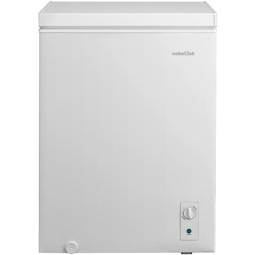 Lada frigorifica Nobeltek NCF-143E, 142 l, Control mecanic, Termostat reglabil, Iluminare LED, Clasa E (Alb)