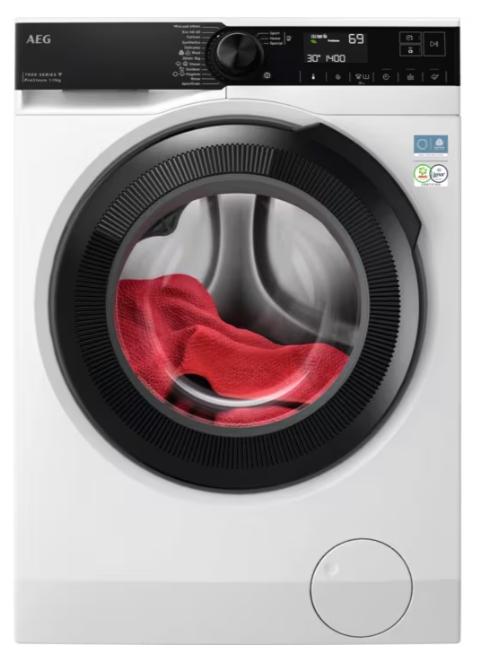 Masina de spalat rufe AEG SERIA 7000 Ecoline LFR73044SCE, 11 kg, 1400 rpm, Clasa A-30%, Wi-Fi, Tehnologie ProSense + ProSteam, motor Inverter cu Magnet Permanent, Afisaj LED (Alb)
