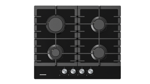 Plita incorporabila Heinner HBH-M421IRFGBK, 4 arzatoare, aprindere electrica (Negru)