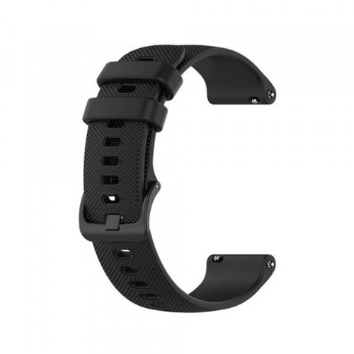 Curea Techsuit W006 pentru Samsung Galaxy Watch / Huawei Watch Series, 22mm, Negru