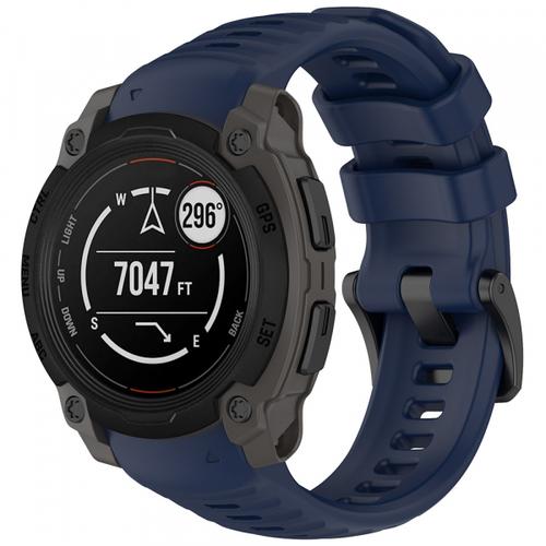 Curea Techsuit W076 pentru Garmin Instinct E 40mm, Albastru