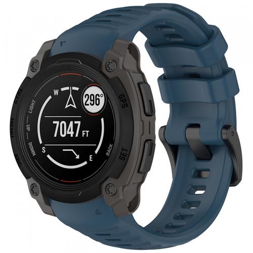 Curea Techsuit W076 pentru Garmin Instinct E 45mm, Albastru