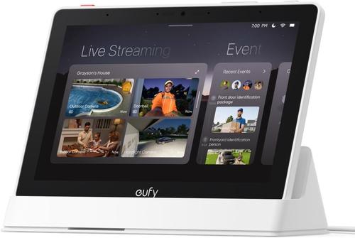 Ecran Smart eufy E10 8inch IPS HD, Touch Screen, All-in-One Smart Home Hub (Alb)