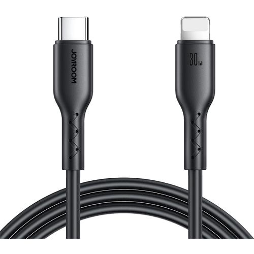 Cablu Date si Incarcare USB-C - Lightning Joyroom S-A26, 30W, 1m, Negru