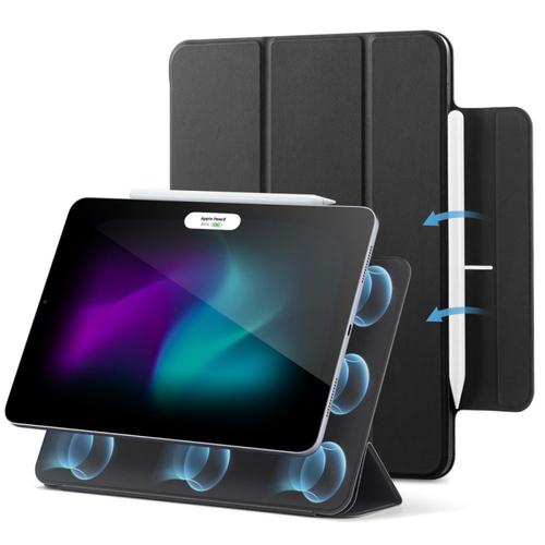 Husa Book Cover ESR Rebound Magnetic pentru Apple iPad Air 13 (2024) (Negru)