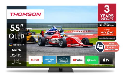 Televizor QLED Thomson 139 cm (55inch) 55QG7C14, Ultra HD 4K, Smart TV, WiFi, CI+