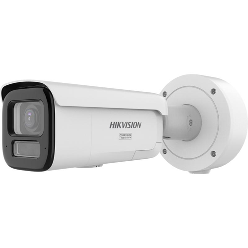 Camera supraveghere exterior IP cu iluminare duala Hikvision ColorVu DS-2CD2687G3-LIZS2UY/SL, 8 MP, 2.8 - 12 mm, motorizat, IR / lumina alba 60 m, slot card, microfon si difuzor, anti-coroziune, sirena, lumina stroboscopica, PoE
