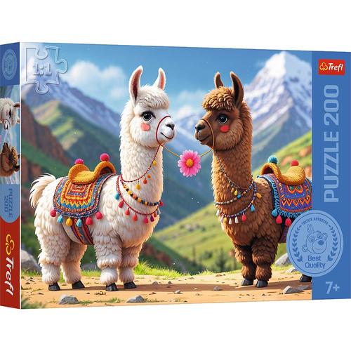 Puzzle Trefl Lame Colorate, 200 de piese