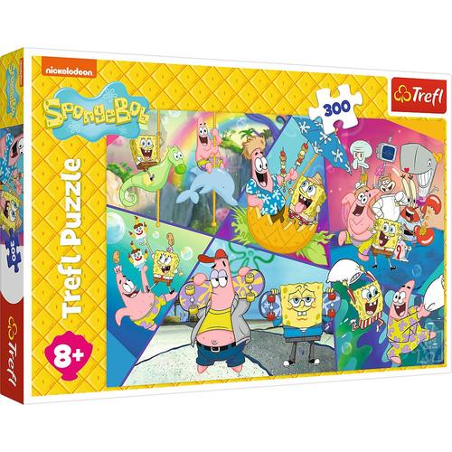 Puzzle Trefl Spongebob in Bikini, 300 piese