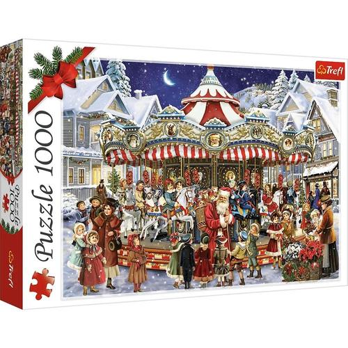 Puzzle Trefl Carusel de Craciun, 1000  de piese
