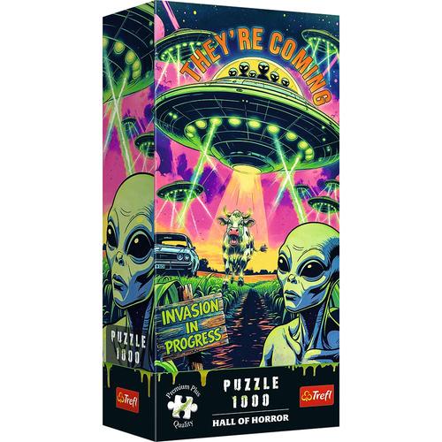 Puzzle Trefl Premium Plus Sala Groazei Ozn-uri, 1000  de piese