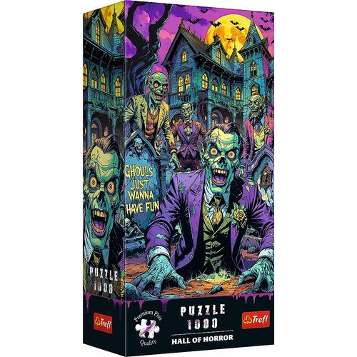 Puzzle Trefl Premium Plus Sala Groazei Zombi, 1000 de piese