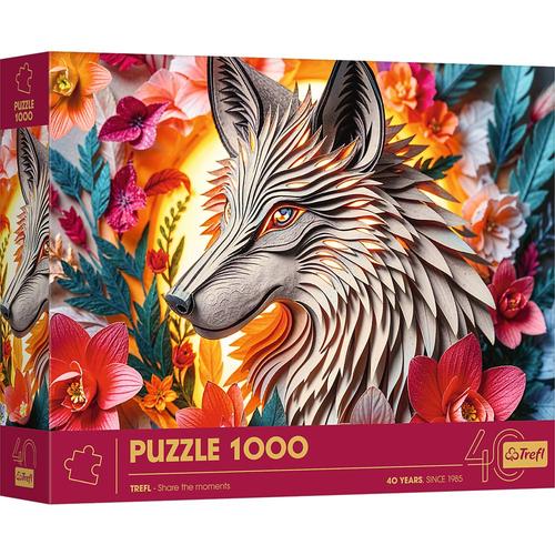 Puzzle Trefl Editia Aniversara 40 de Ani 3d Wilk, 1000 de piese
