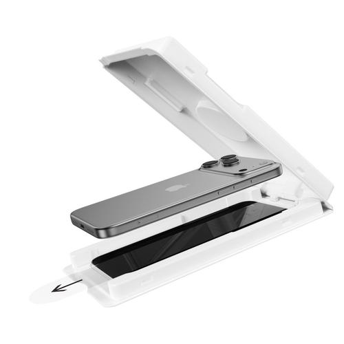 Folie Sticla Privacy Devia premium cu aplicator inclus Van Series, Full Screen, pentru iPhone 17 Pro