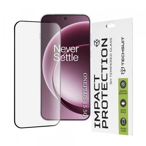 Folie de protectie Ecran Techsuit pentru OnePlus 15, Sticla Securizata, Full Glue, 111D