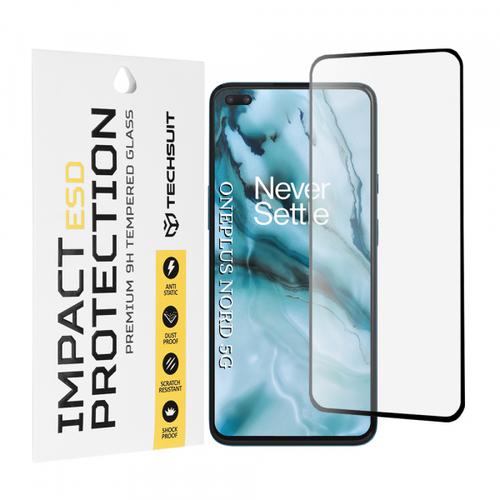 Folie de protectie Ecran Techsuit pentru OnePlus Nord 5, Sticla Securizata, Full Glue