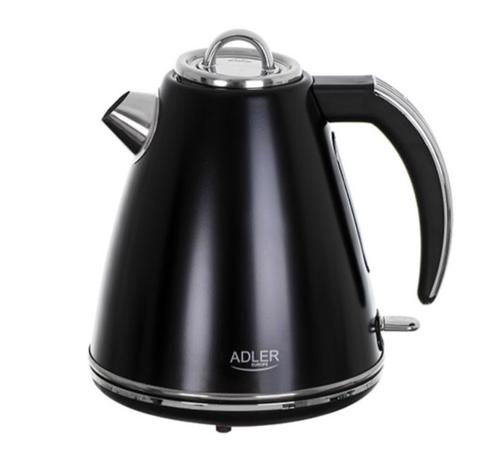 Fierbator de apa Adler AD 1343 black, 2200 W, 1.5 L (Negru)