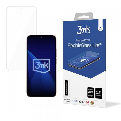 Folie de protectie Ecran 3MK FlexibleGlass Lite pentru Xiaomi 15T, Sticla Flexibila, Full Glue