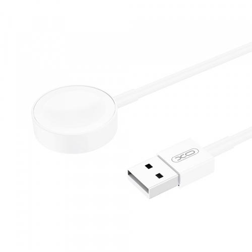 Incarcator Wireless XO Design CX012 pentru Apple Watch Series, USB-A, Alb