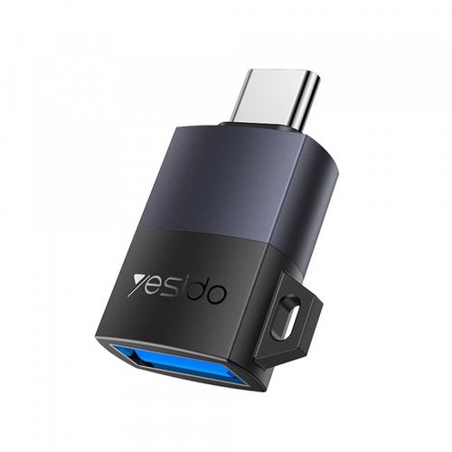 Adaptor OTG USB-C - USB-A Yesido GS31 (Gri)