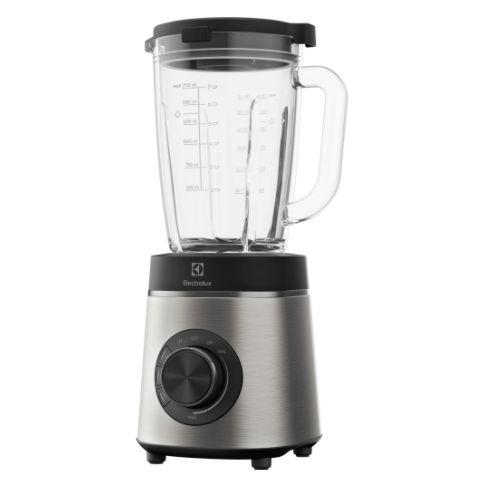 Blender Electrolux Explore 6 E6TB1-6ST, 1400W, 1.5l, viteza variabila + Pulse, 6 lame detasabile, cana din sticla borosilicata, 3 programe (Negru/Argintiu)