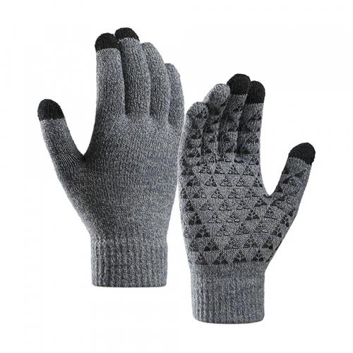 Manusi iarna tactile Iwarm ST0018, 23cm (Gri)