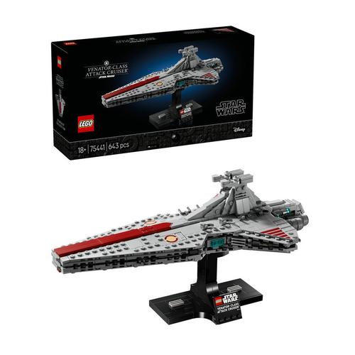 LEGO® Star Wars - Crucisatorul de atac din clasa Venator 75441, 643 piese
