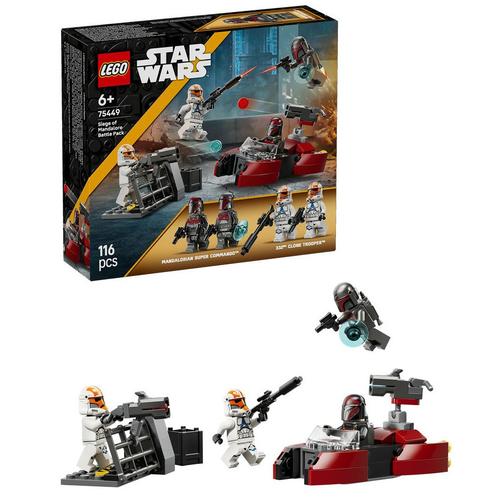 LEGO® Star Wars TM - Pachet de lupta Asediul de pe Mandalore 75449, 116 piese