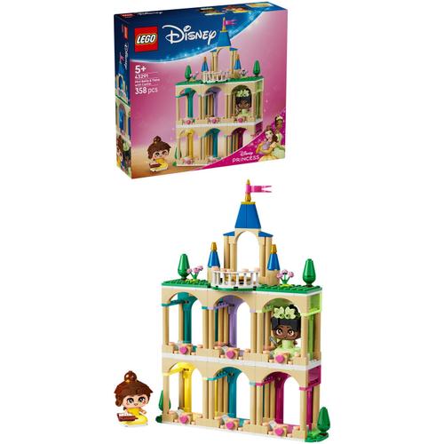 LEGO® Disney Princess - Miniprintesele Belle si Tiana la castel 43291, 358 piese