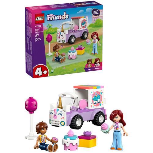 LEGO® Friends - Masina-unicorn pentru livrare de torturi 42675, 67 piese
