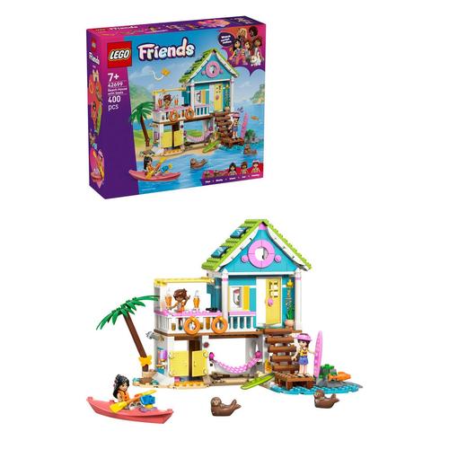 LEGO® Friends - Casa pe plaja cu foci 42699, 400 piese