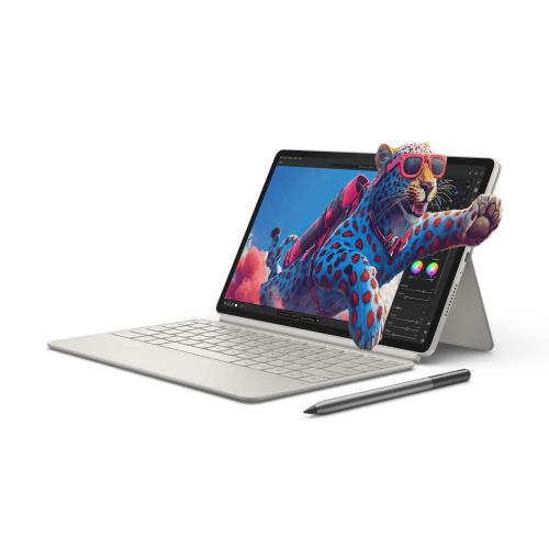 Tableta Lenovo Yoga Tab TB710FU, Procesor Qualcomm® Snapdragon® 8 Gen 3 Hexa-Core, Ecran 3.2K 11.1inch, 8GB RAM, 256GB Flash, Wi-Fi 7, Bluetooth, Android 15 + Lenovo Tab Pen Pro + Lenovo Keyboard Pack pentru Yoga Tab (Bej)