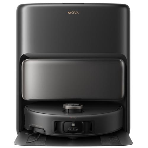 Aspirator robot cu mop MOVA V50 Ultra Complete, 24000Pa, Auto-curatare, Statie inteligenta cu rezervoare 4/3.5 L, Recipient colectare 3.2 l (Negru)