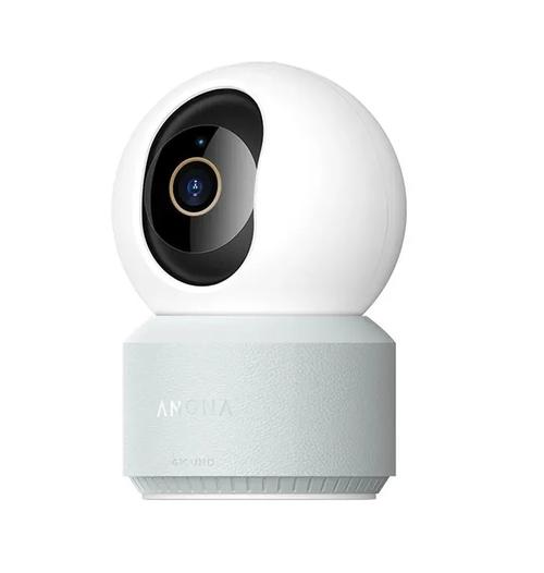 Camera supraveghere video interior 70mai ANONA PANO, 4K UHD 360, Zoom 8X, Wi-Fi 6, Control vocal Google Home, tehnologie AI (Alb)