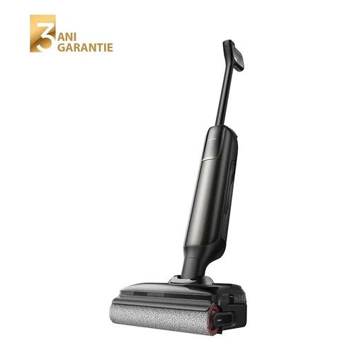 Aspirator vertical cu spalare MOVA M50 Pro, 450 W, 22000 Pa, Autonomie 46 minute, Recipient apa curata si murdara 800/700 ml (Negru)