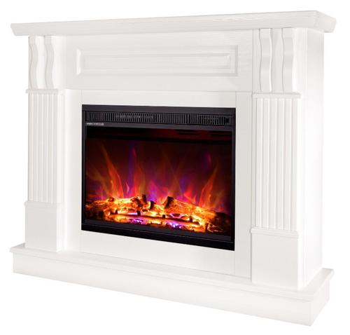 Semineu electric Verona mini & Lorance color, Dimensiuni: 960*1130*300 mm, 1500 W (Alb)