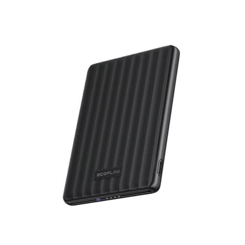 Baterie externa magnetica EcoFlow RAPID Mag, 5000 mAh, Wireless 7.5W, 20 W USB Type-C (Negru)