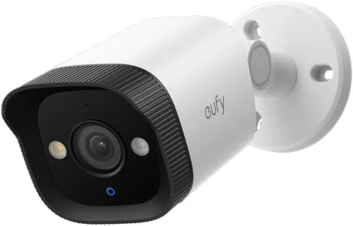 Camera Supraveghere video exterior Add-on eufy Bullet PoE E40, Rezolutie 4K UHD, 122° FOV, F1.6 Color Night Vision, AI, pentru NVR (Alb)