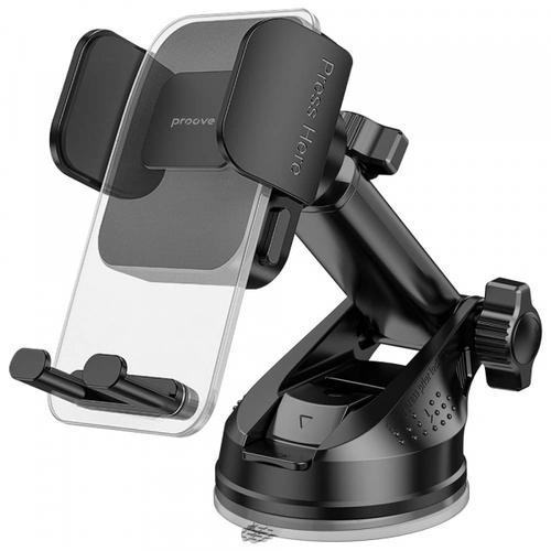 Suport Auto Proove Crystal Clamp Plus Dash, 4.7inch - 6.9inch, CHCSP0000001 (Negru)